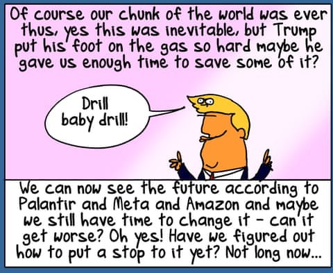 First Dog on the Moon cartoon Trump Birthday, panel 6