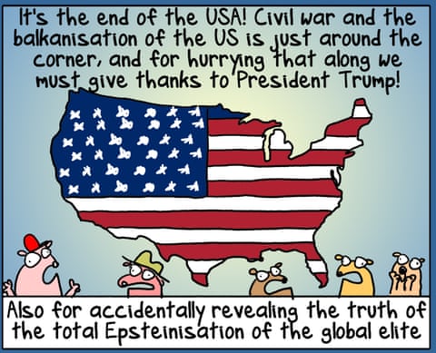 First Dog on the Moon cartoon Trump Birthday, panel 3