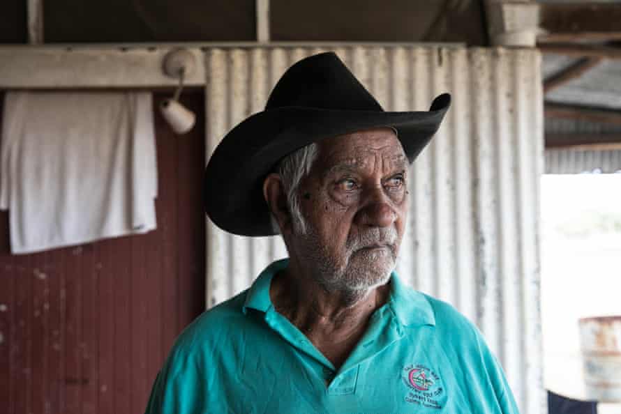 Elder and traditional owner Paddy Bassani
