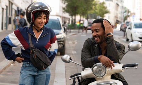 ‘I hung out, mostly talking to dealers’ … Amandla Stenberg and André Holland in The Eddy.