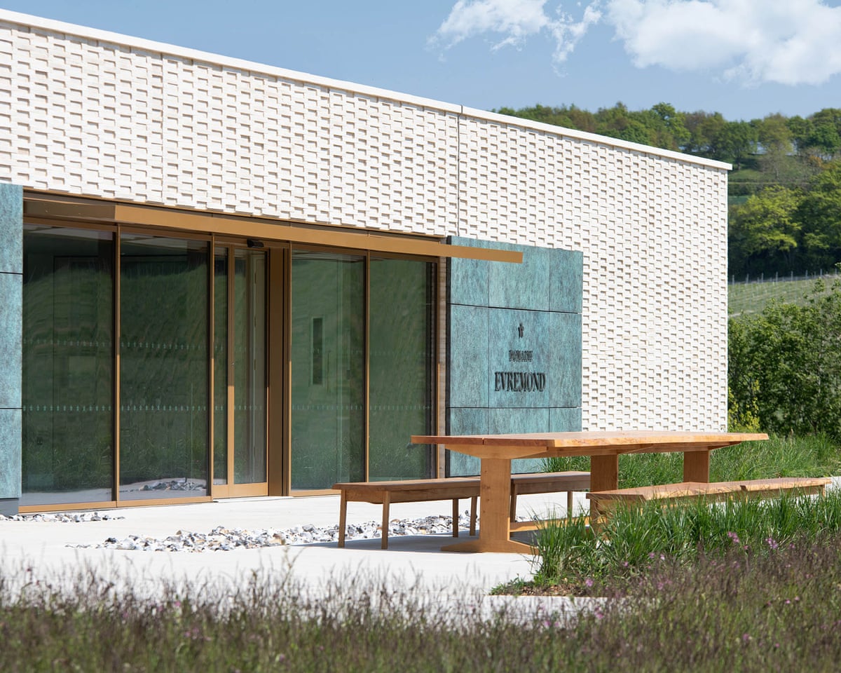 Domaine Evremond’s new winery building in Kent.