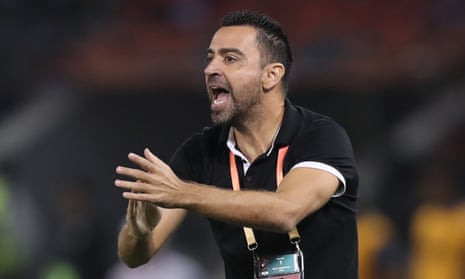 Xavi Hernandez, the manager of Al Sadd, has turned the chance to manage his former club, Barcelona.