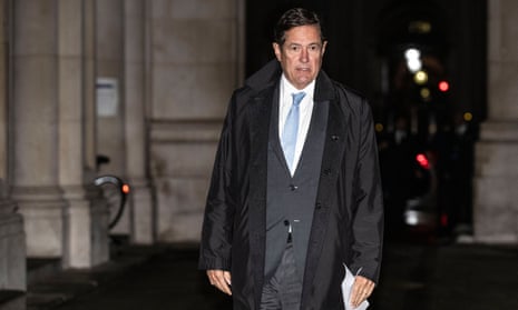 Jes Staley – seen here attending a Downing Street event in October 2021