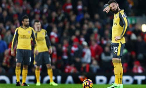 Arsenal have to overcome collective timidity when pressure begins to grow