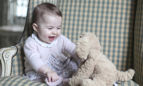 Princess Charlotte, photographed by her mother at Anmer Hall in November.