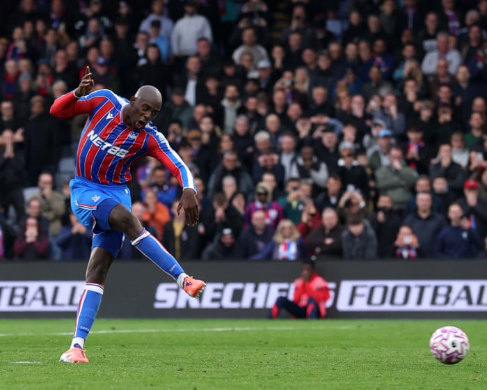 Jean-Philippe Mateta’s hat-trick rescues Crystal Palace in thrilling draw with Bournemouth