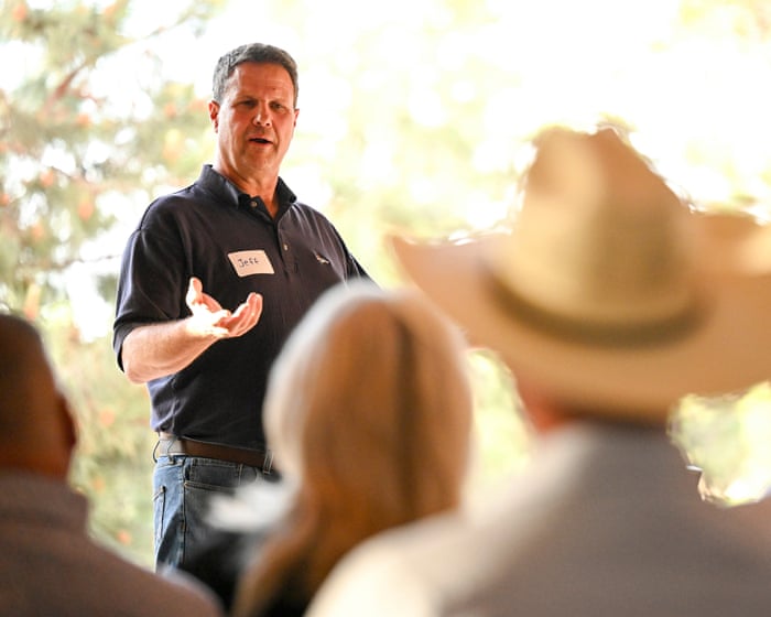Image accompanying the story: Relatives of Epstein victim appear in attack ad targeting Republican congressman