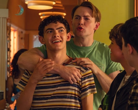 Kit Connor and Joe Locke in Heartstopper Forever.