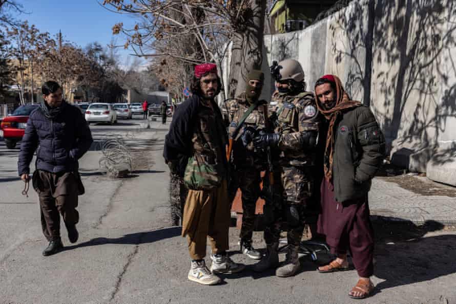 Taliban on the streets of Kabul