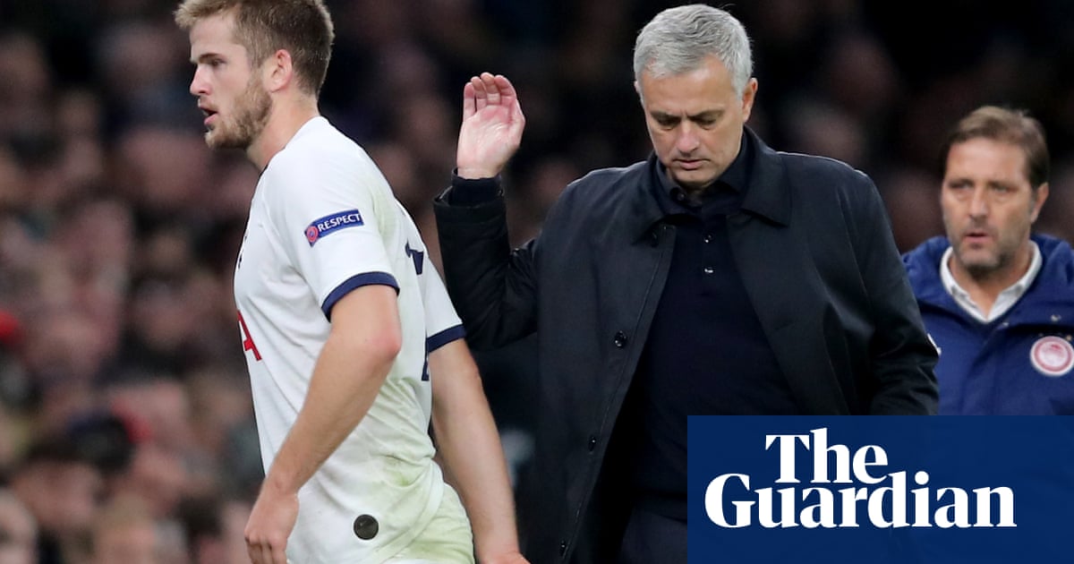 José Mourinho apologised to Eric Dier for first-half substitution