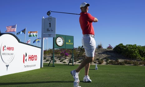 Rory McIlroy is in the Bahamas to play at the Hero World Challenge.