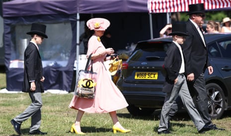 Impressively co-ordinated family at Royal Ascot but don’t those two lads have school to go to?