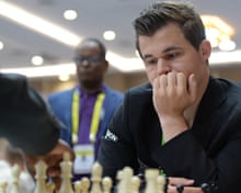 Hans Niemann denies using vibrating anal beads to cheat against Magnus Carlsen video | Chess | The Guardian Hans Niemann denies using vibrating anal beads to cheat against Magnus Carlsen video | Chess | The Guardian