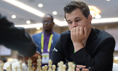 Chess cheating scandal: Magnus Carlsen loses to Hans Moke Niemann.