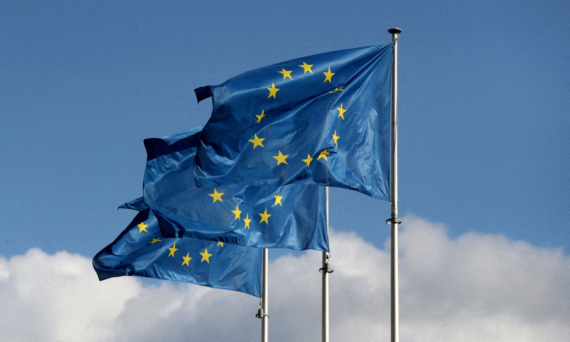 Photo of  flags of European Union