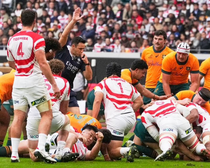 Japan v Australia: rugby union international Test – live
