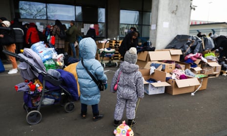 465px x 279px - Children going missing amid chaos at Ukrainian border, aid groups report |  Ukraine | The Guardian
