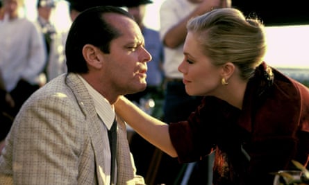 Jack Nicholson and Kathleen Turner in Prizzi’s Honor.