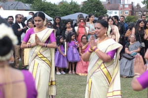 The Platinum Mela, in East Ham A festival organised by the Malayalee Association.