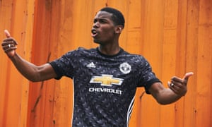 Manchester United's new away strip.