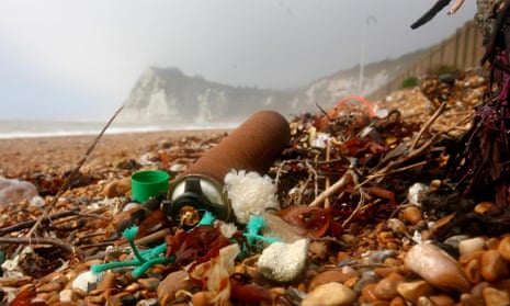 Conservationists have urged people to stop flushing wet wipes down the toilet after the number of them found on beaches increased by 50% in 2014.