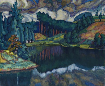 Konrad Mägi, Lake Kasaritsa.