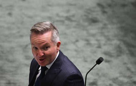 Energy minister Chris Bowen