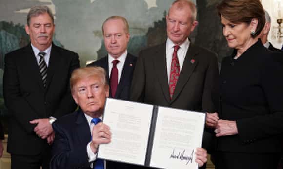 Trump signs sanctions