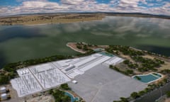 A proposed big battery would be built by AGL on the site of the former Liddell coal power station