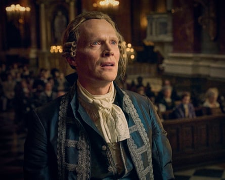 A publicity photo from Sky’s new miniseries Amadeus