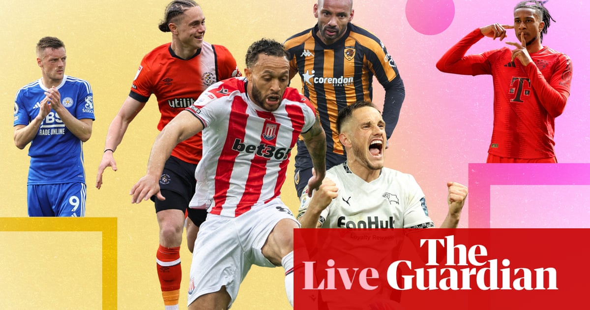 Football League heads for dramatic finale, Bayern chase title and more matchday live