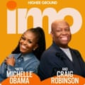 logo for imo with michelle obama and craig robinson