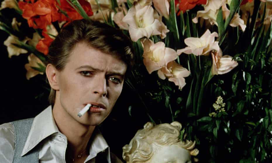 David Bowie in 1977 … ‘I love rock’n’roll.’