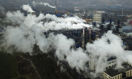 A coal processing plant in Hejin in central China’s Shanxi Province. Chinese President Xi Jinping says his country will aim to stop pumping additional carbon dioxide, the main global warming gas, into the atmosphere by 2060.