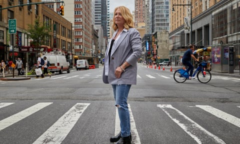 Journalist and author Julie K Brown photographed in New York.