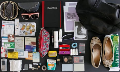 Women’s handbags and their contents, as presented by Hans-Peter Feldmann at the Serpentine Gallery, London, in 2012