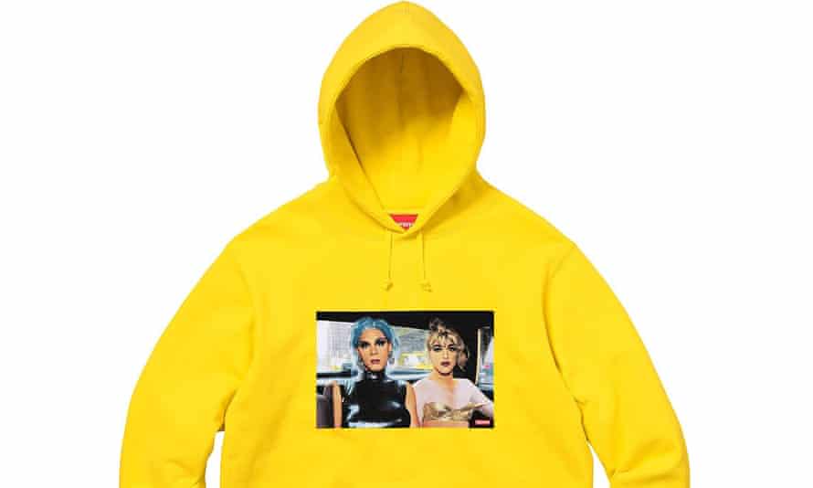 Nan Goldin hoodie … made by Supreme.