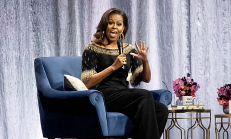 Michelle Obama at the O2 Arena in London