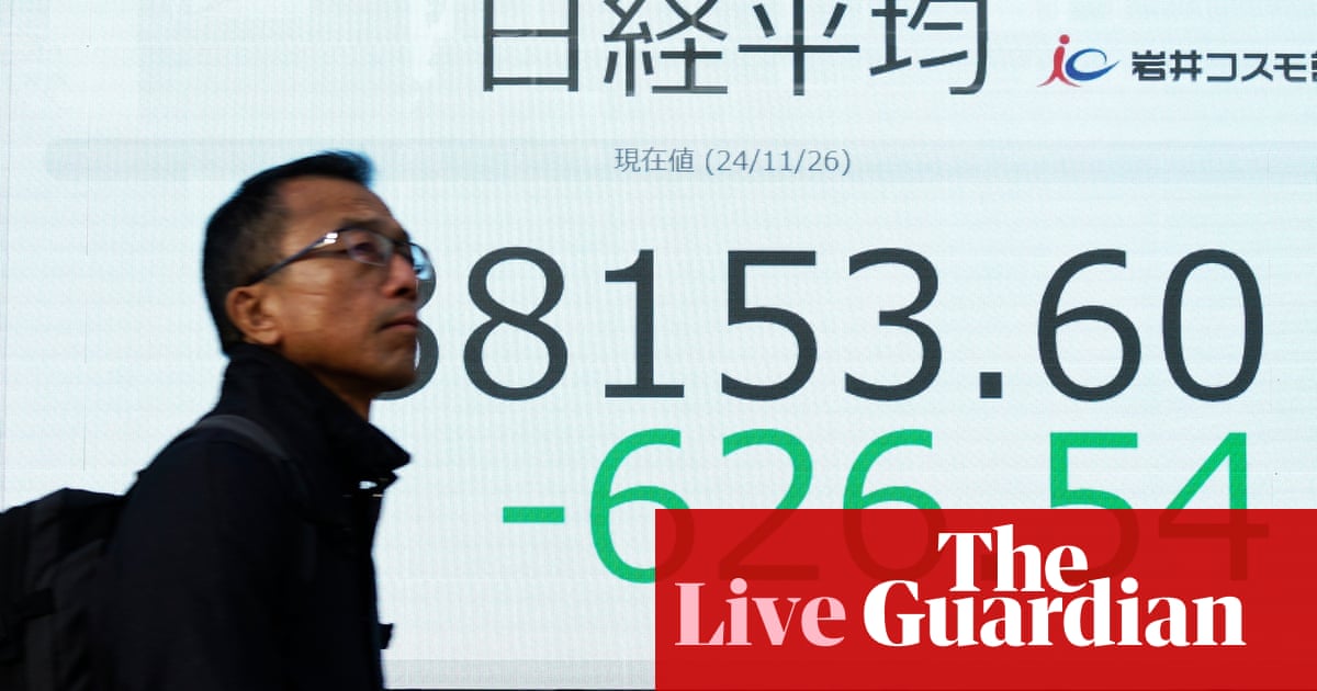 Dollar gains and stocks drop on Trump tariff threats - business live