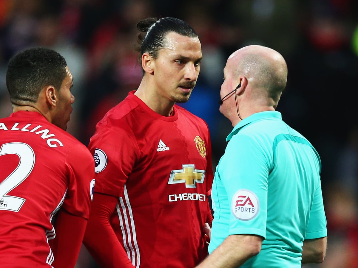 Manchester United S Ibrahimovic Says He Has Made Critics Eat Their Balls Zlatan Ibrahimovic The Guardian