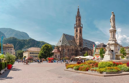 Bolzano offers a fusion of German and Italian influences.