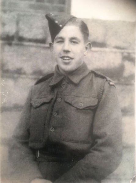 D-day veteran Ken Cooke in 1944