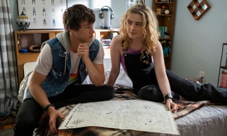 Kyle Allen and Kathryn Newton in The Map of Tiny Perfect Things.