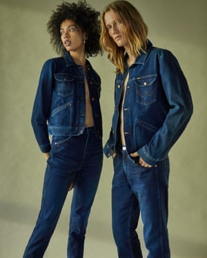To dye for: Wrangler's new denim process eliminates water waste | Fashion 3 Jean genie: Wrangler’s foam-dyed denim pieces.