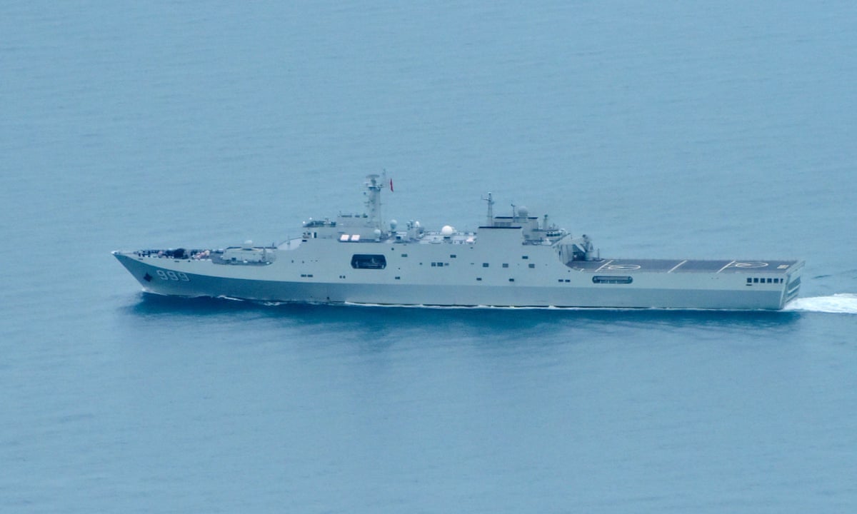 Laser incident involving Chinese warship most serious in growing trend, ADF  says | Australia news | The Guardian