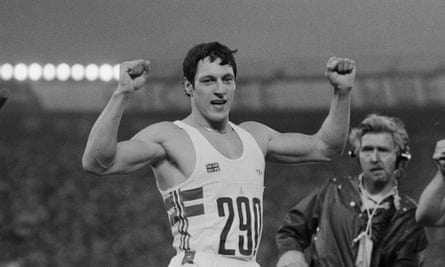 Allan Wells, who in 1980 became the last white man to win the 100m Olympic final.