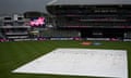 The scoreboard after England's match against Scotland is abandoned