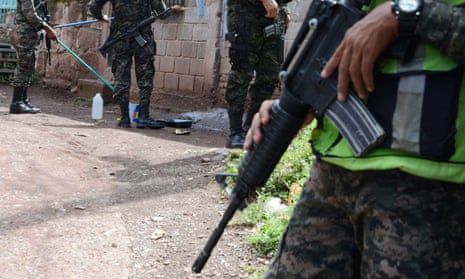 Honduras’ Military Police soldiers