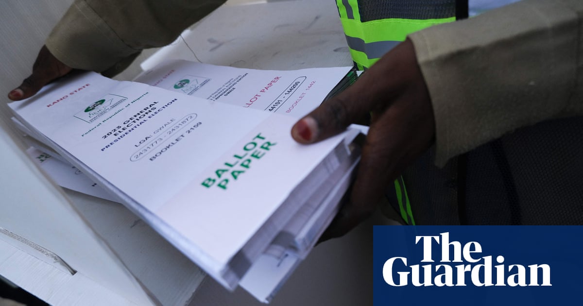 Nigeria election: millions go to the polls in crucial bellwether vote