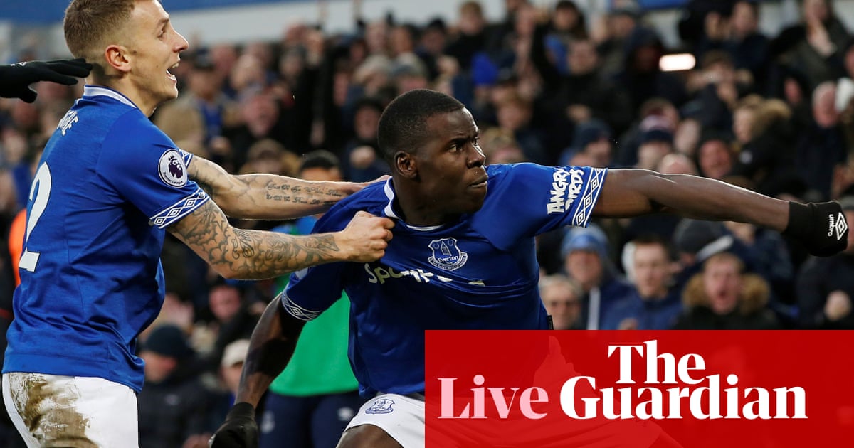 Everton 20 Bournemouth Premier League – as it happened Football